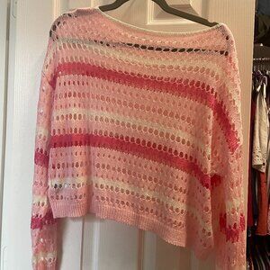 Adorable Pink Light Sweater for Women